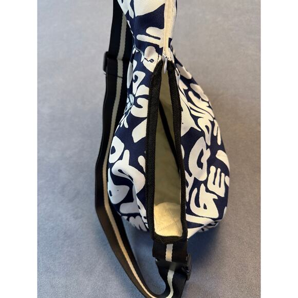 Fun Keen Pet Carrier Sling Style Canvas Adjustable Strap Lettering Pattern - Picture 7 of 10